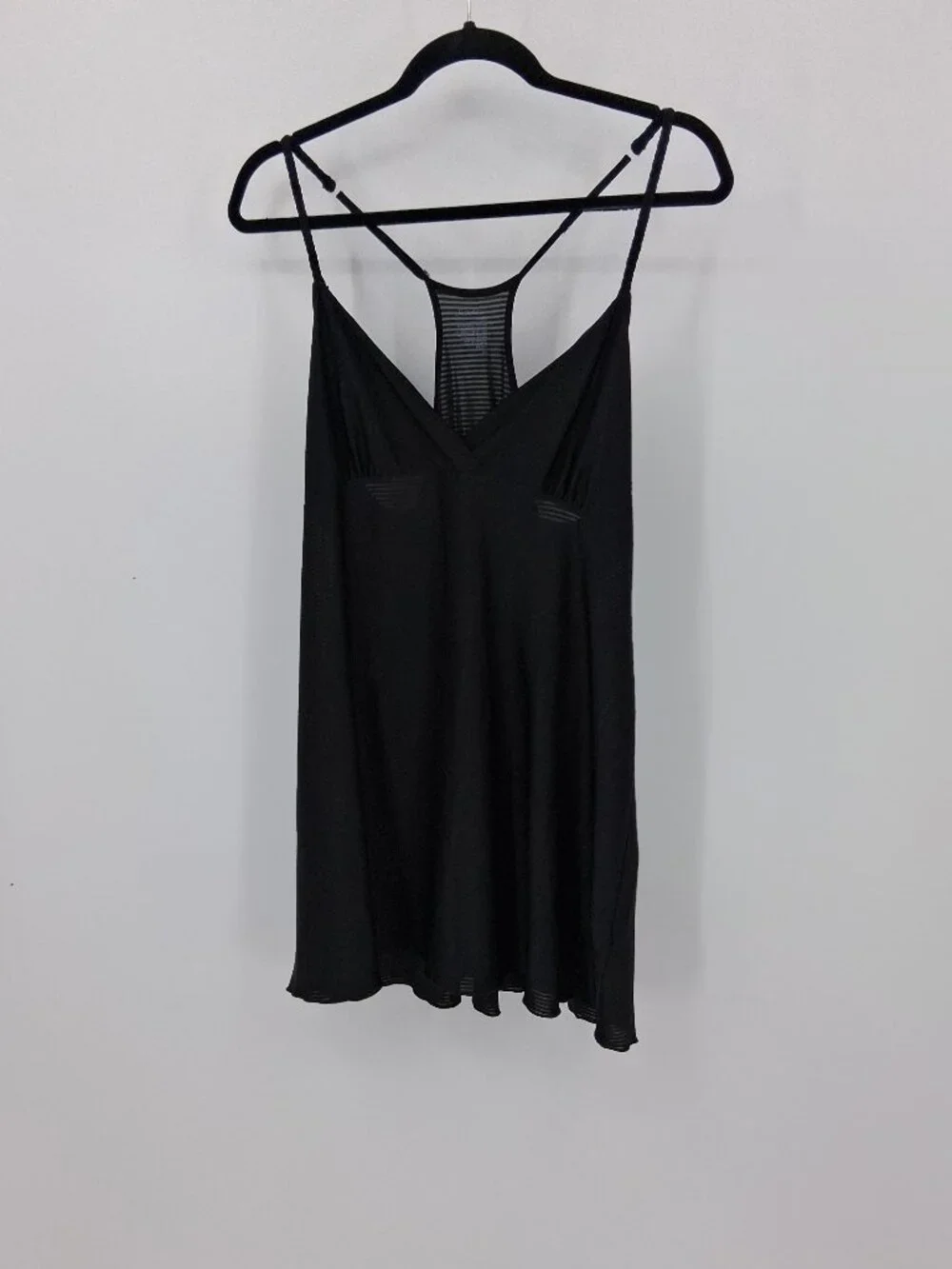 Black‎ sheer nightie lingerie XL Romantic Sexy Summer Vintage